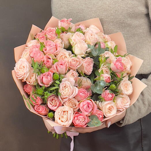 Ramo de rosas arbustos mezcla 15pcs