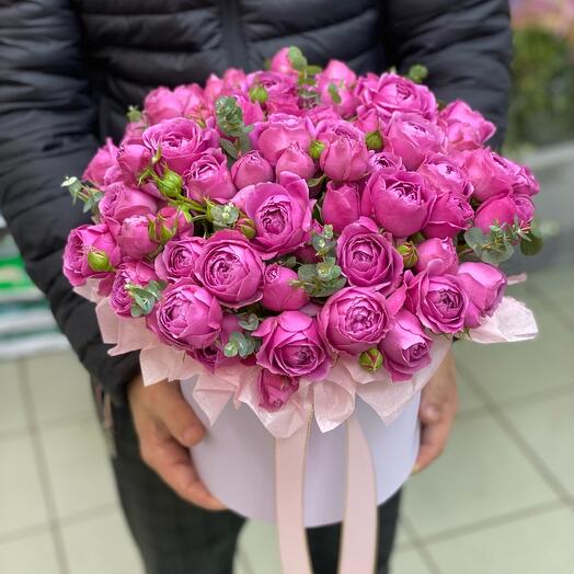 Цветы в коробке