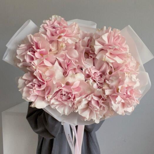 French roses are pink