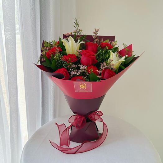 Red Flowers bouquet