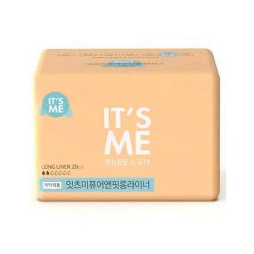 It s Me Pure   Fit Прокладки женские гигиенические ежедневные, 1 капля It s Me Pure   Fit Long Pantyliner - 20 шт