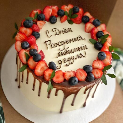 Торт для мужчины, папы, мамы, бабушки на день рождения