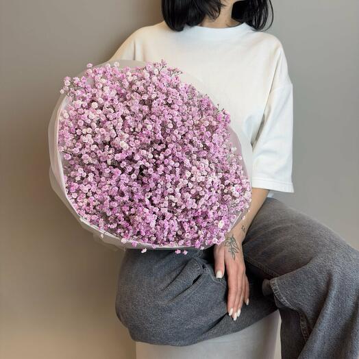 Букет из гипсофилы 9шт