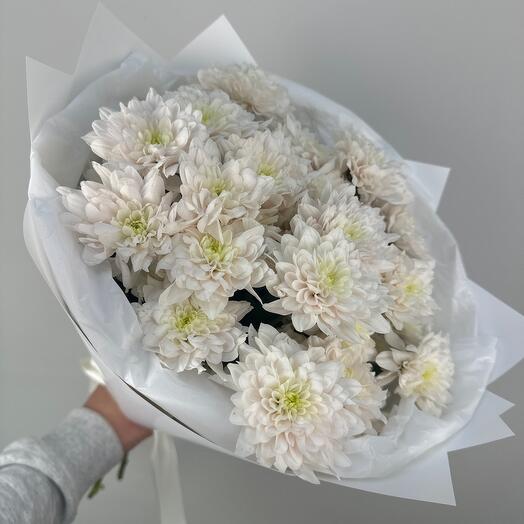 Monobucket of 5 bush chrysanthemums