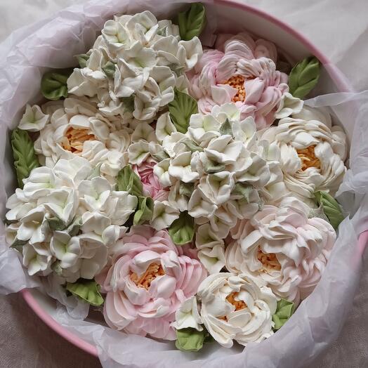 Зефирные цветы в подарок