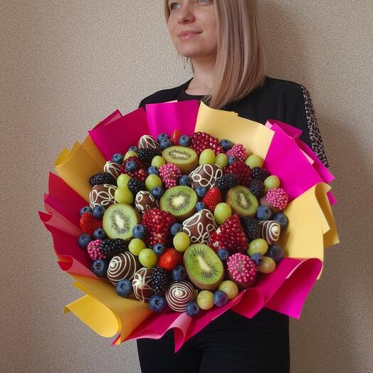 Клубника в шоколаде и киви