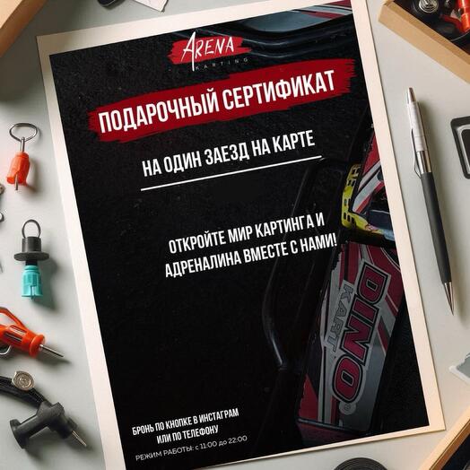 Прокат на картинге