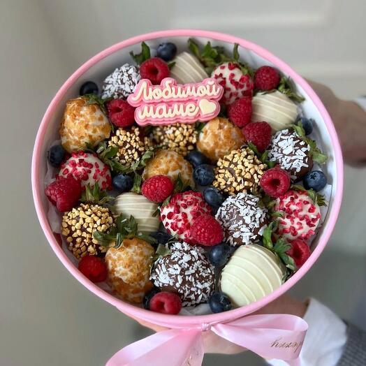 Клубника в шоколаде маме