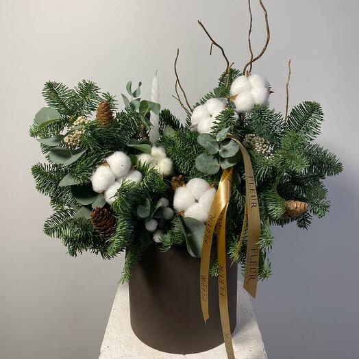 Новогодняя композиция «Декор для дома»