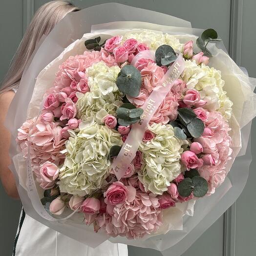Wow букет в нежном исполнении