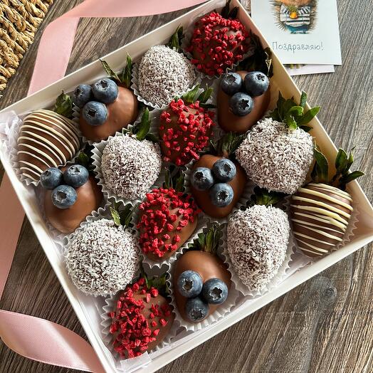 Клубника в шоколаде 16шт
