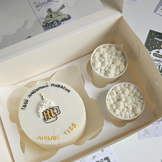 Бенто торт и два  cake to go