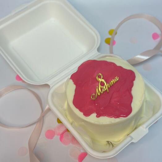 Бенто розовый с 8 марта