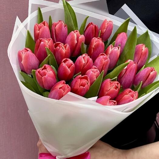 Tulips 19 pieces