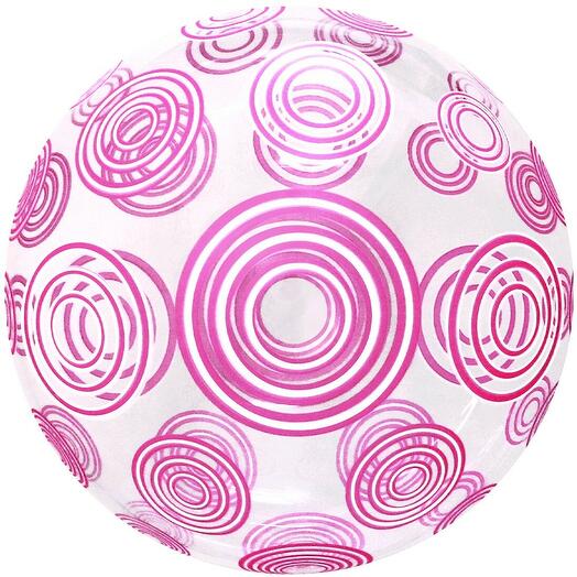 Шар Сфера, Deco Bubble, Розовые круги