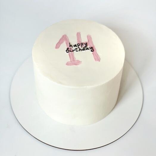 Торт 1,5 кг «Happy Birthday 14»
