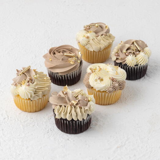 Elegant Cupcakes (6 Pieces)
