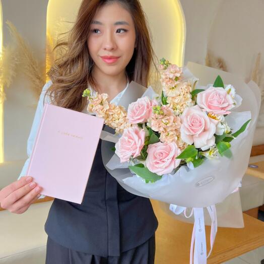 Цветы Букет Art Flowers Лёгкое дыхание