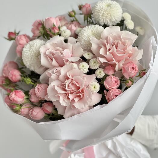 Букет Pink Boom в размере L