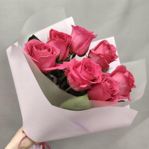 Bouquet of roses "Pink" 7