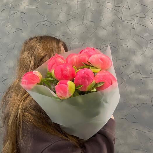 Пионы меняющие цвет