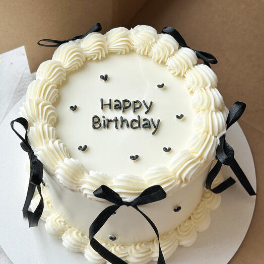 Бенто торт в стиле ламбет