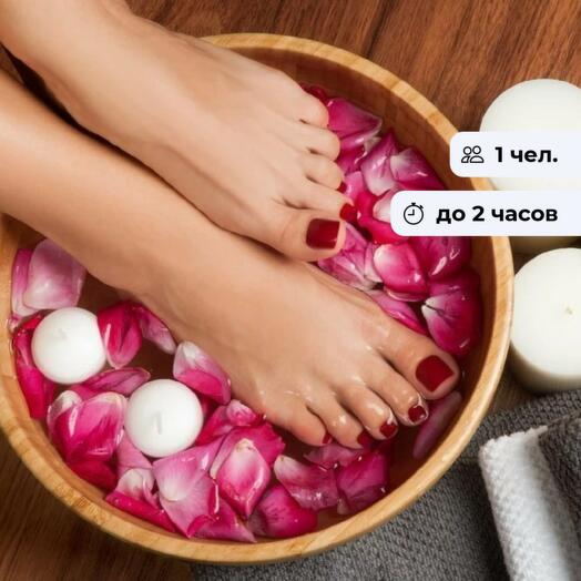 Изящные ножки. Классический аппаратный педикюр