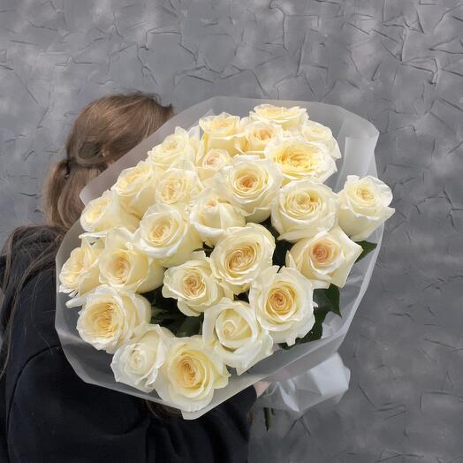 Пионовидные розы 25 шт