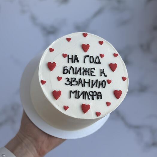 Бенто-торт с вашей надписью