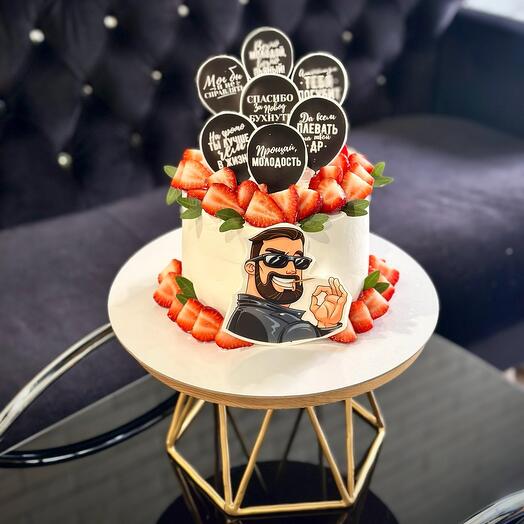 Торт авторский вкусный дизайн любой