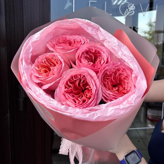 5 роз Pink Xpression «Нежный аромат»
