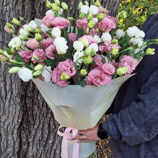 Букет из эустом