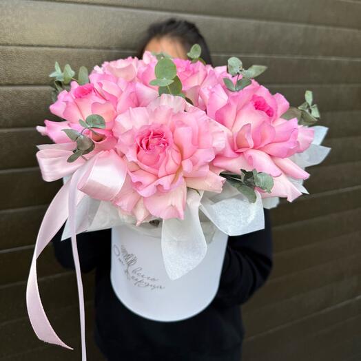 Вау 😍  розы в стильном боксе