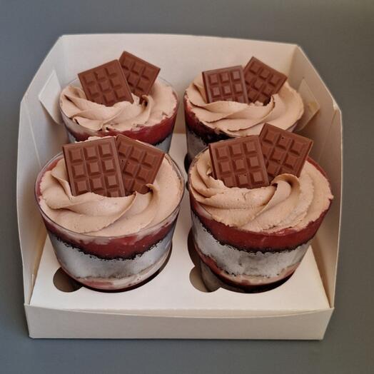 Трайфлы шоколадные папе