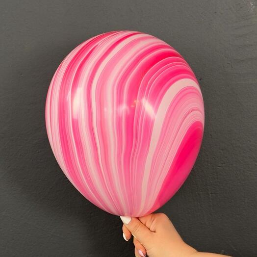 Шар Агат Pink White