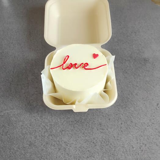 Бенто торт love