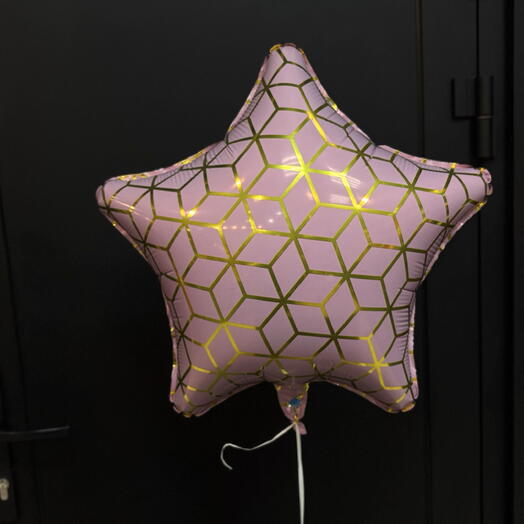 Шар фольгированный Звезда 1шт