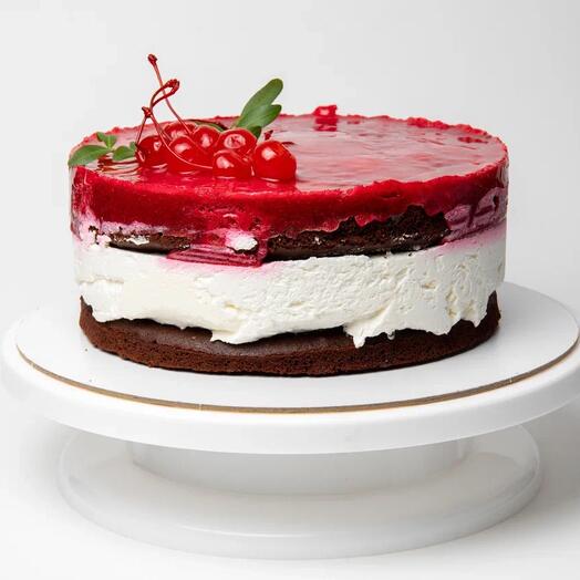 Торт "Брауни с вишней"