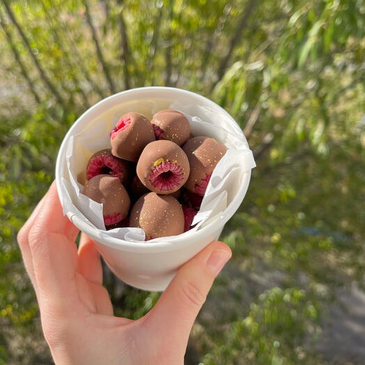 Малина в шоколаде