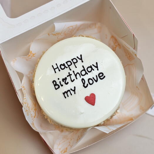 Бенто торт " happy birthday my love "