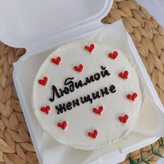 Бенто-торт "Любимой женщине"