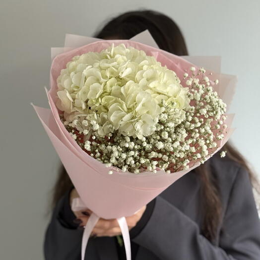 Белый дуэт XS, букет 688