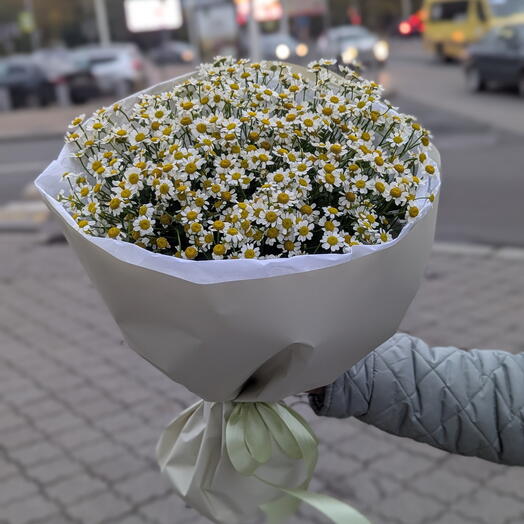 Букет из ромашек "Мысли о лете"
