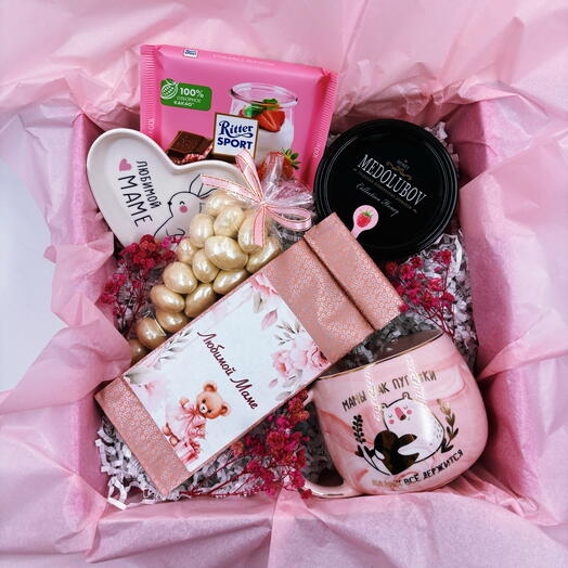 Подарочный набор «With Love»💗 Новый год, сюрприз, зима, снег, Christmas, tree, wreath, gifts