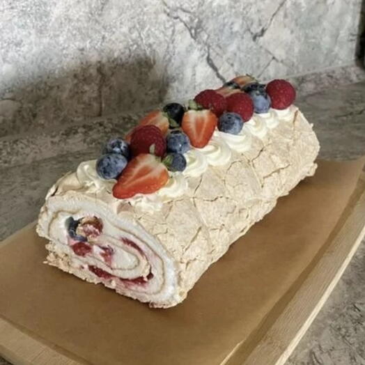 Меренговый рулет
