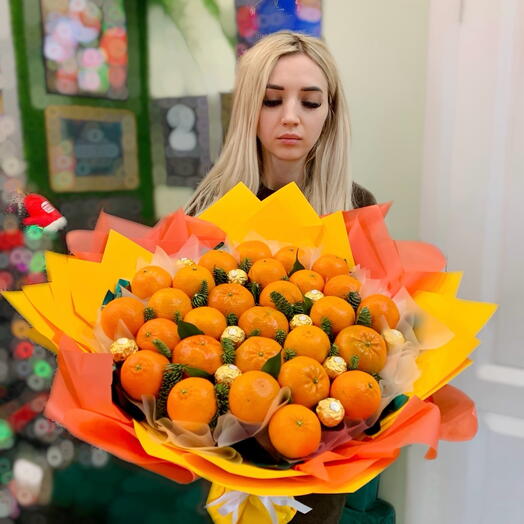 Букет из мандаринов
