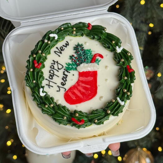 Бенто торт «Новый Год»