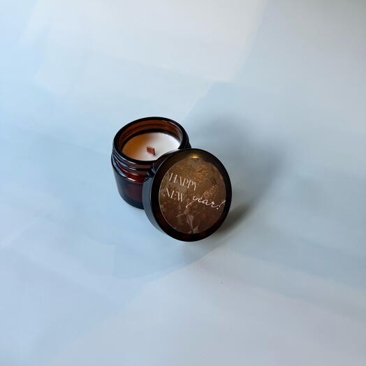Свеча в банке с ароматом «Мандариновое дерево»