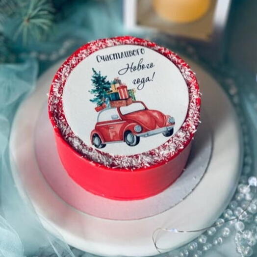 Новогодний бенто торт