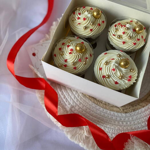 Трайфлы 4шт с посыпкой